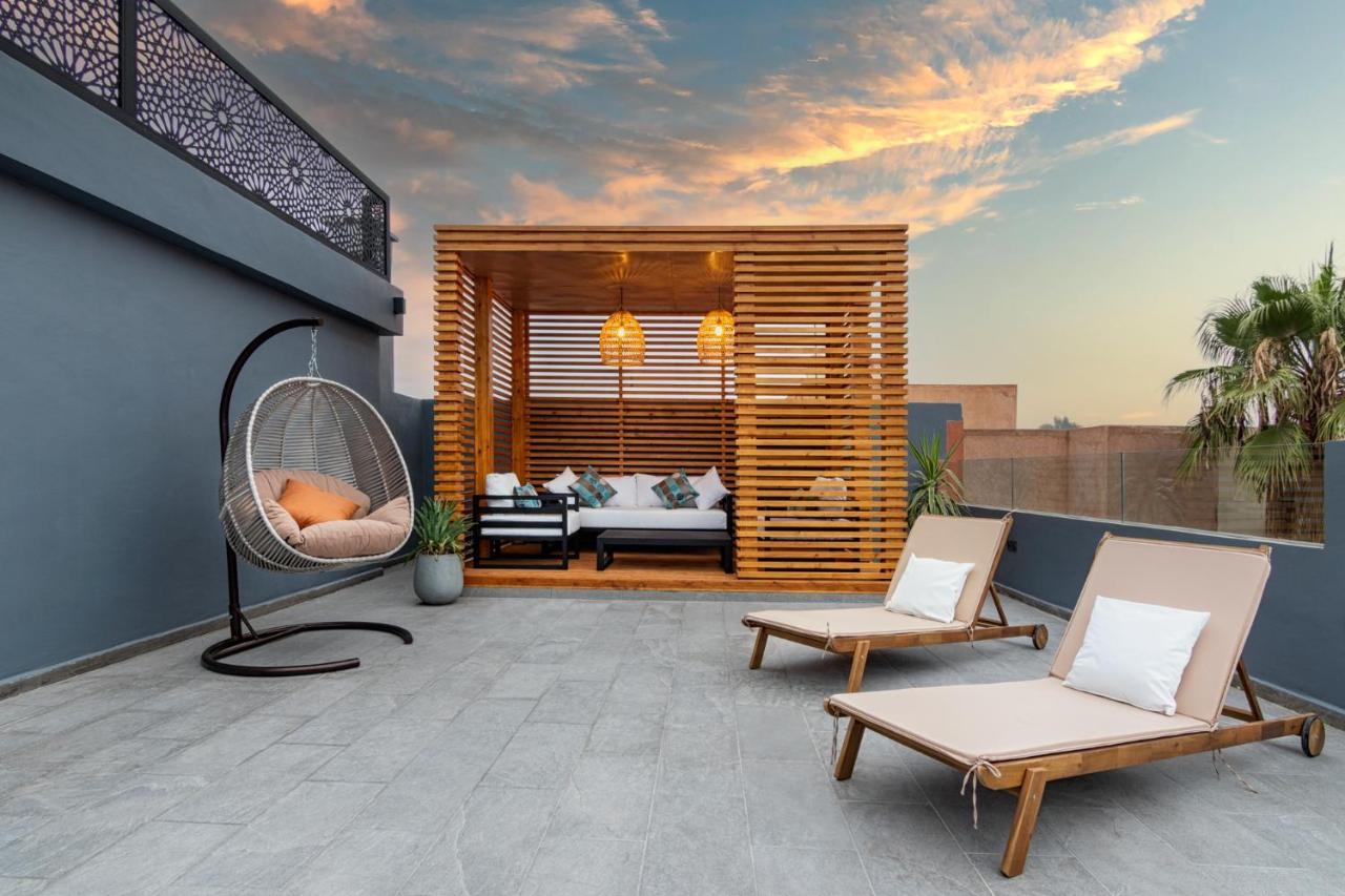 Rooftop Pool, Bright & Cozy Apartment In City Center Marrakesh Exterior photo